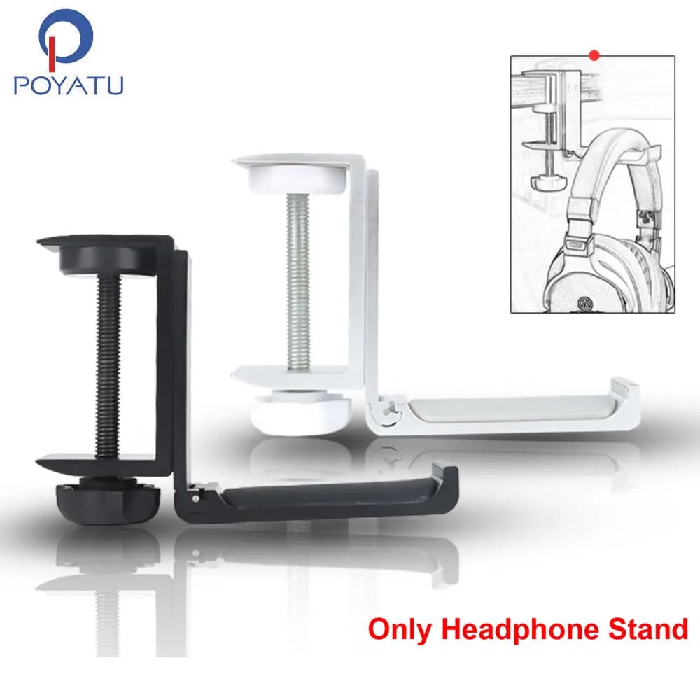 Supporto per cuffie POYATU per supporto per cuffie da parete SONY per staffa per cuffie Sennheiser per Display per supporto per cuffie Marshall