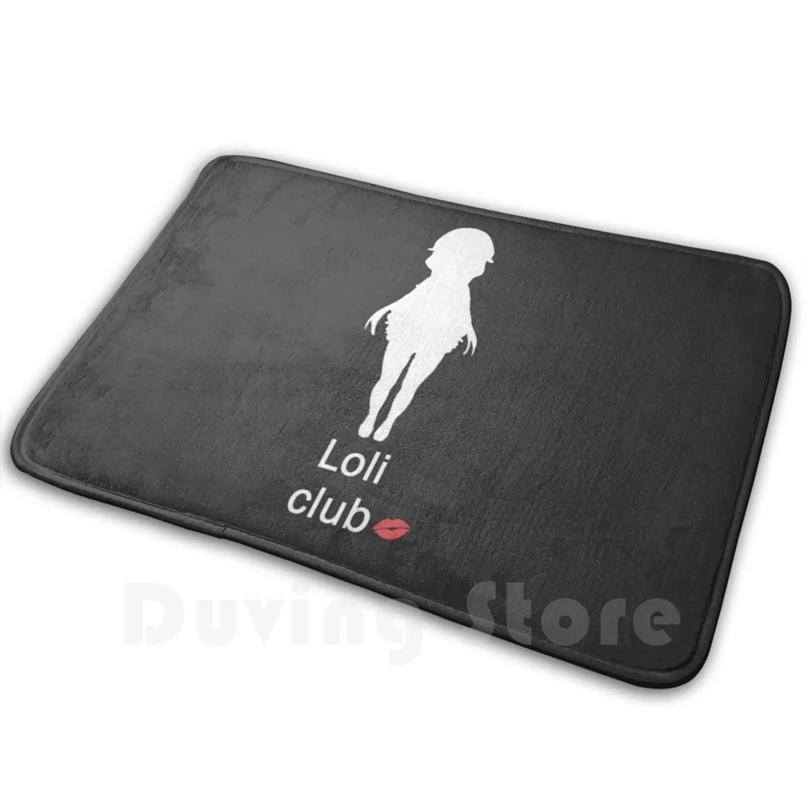 Loli Club Carpet Mat Carpet Bearing Soft Non-slip Loli Anime Anime Girl Manga Boy Girls Woman Man Stay At Home Kawaii Japan