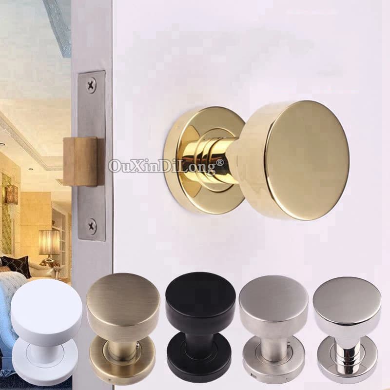 Maniglie e pomelli per porte nascosti invisibili in acciaio inossidabile 304 di lusso, pomelli per porte push pull nascosti a parete di fondo