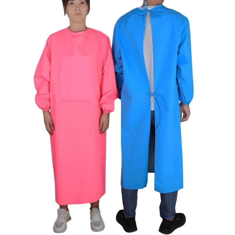 Nuovo grembiule impermeabile resistente all'olio con copertura completa, macellaio, pesca, unisex, sicurezza sul lavoro, tuta riutilizzabile, cucina, casa pulita
