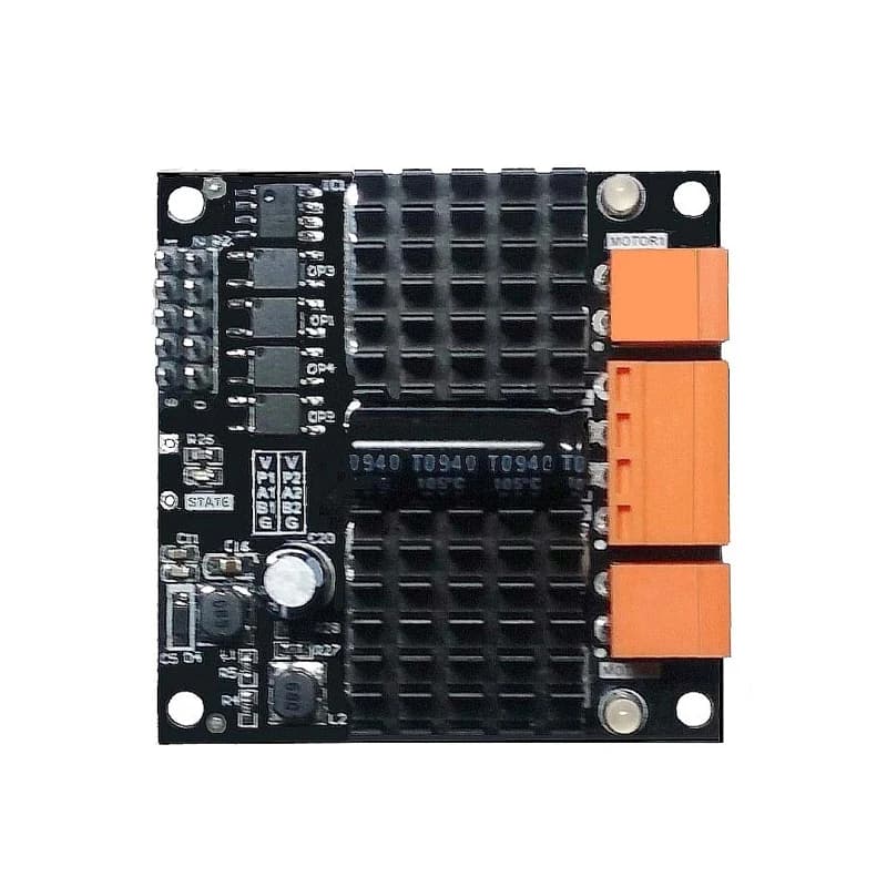 24V 12A 300W High Power Dual DC Motor Drive Module H Bridge better than L298n BTS7960 10A DIY Car