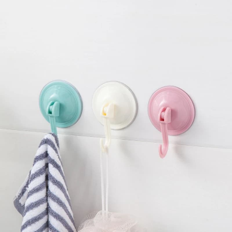 1 pz gancio a ventosa ganci di aspirazione forti bagno impermeabile gancio di aspirazione sottovuoto gancio per asciugamani da cucina ganci accessori