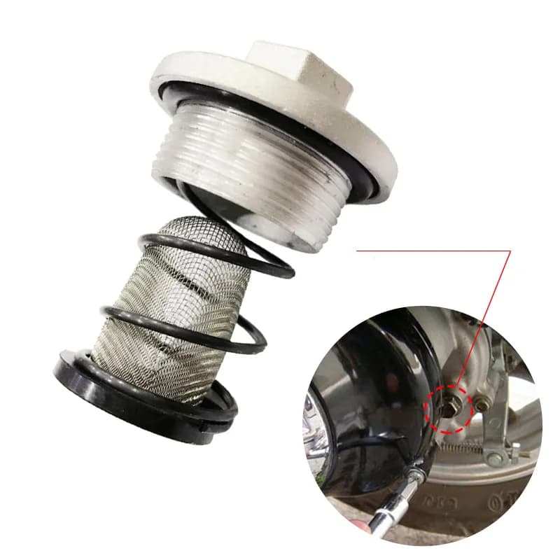 GY6 kit motore tappo di scarico olio vite Scooter per GY6 50-150cc Scooter cinese ciclomotore Benzhou filtro olio set o-ring moto