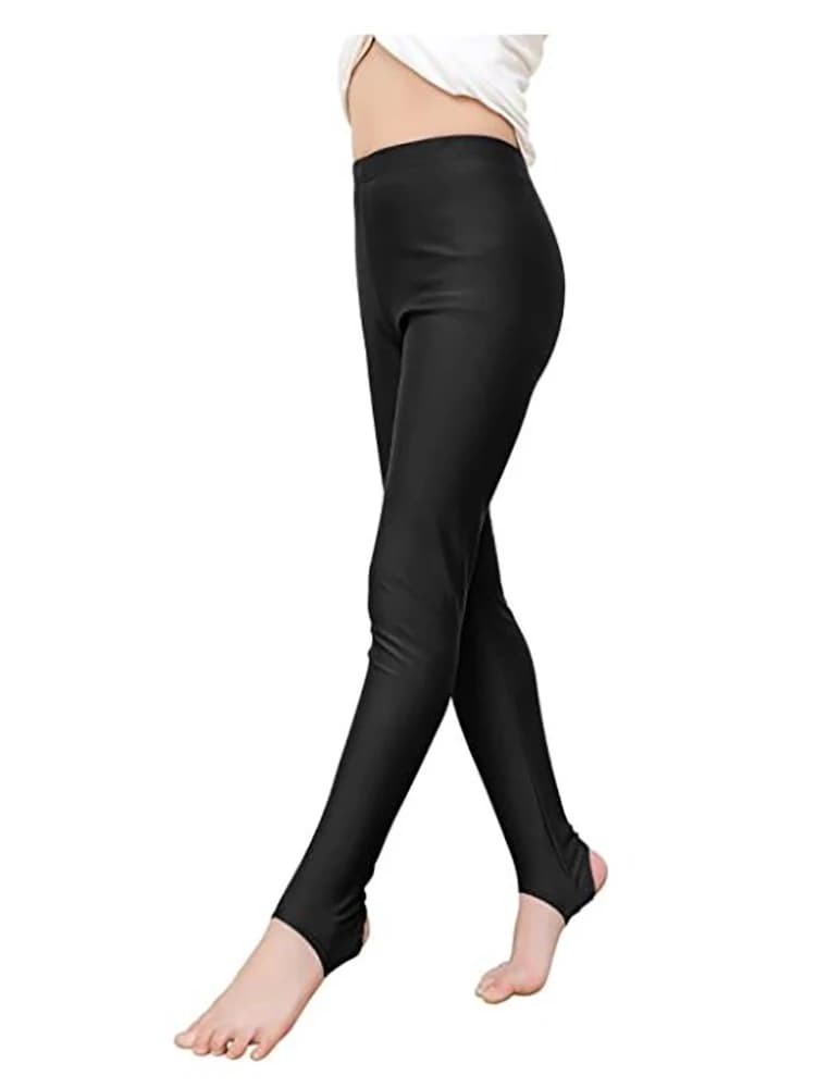 Dance leggings for ballet training with high waist bracket for child experiential