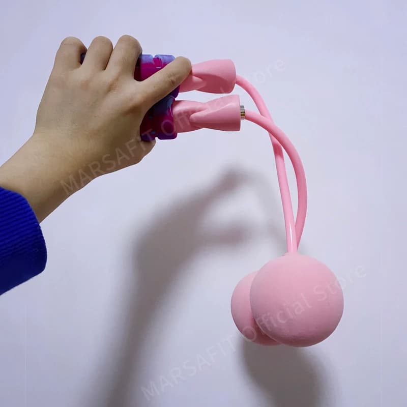 Wireless Fitness Jumping Cords, Wireless Jumping Rope, Bearing Ball, Portable Equipment, Double Use Jumping Rope