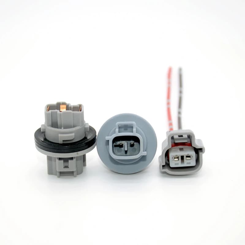 For Toyota Front Headlight Indicators WY21W T20 7440 Power Interface Plug Car Adapter