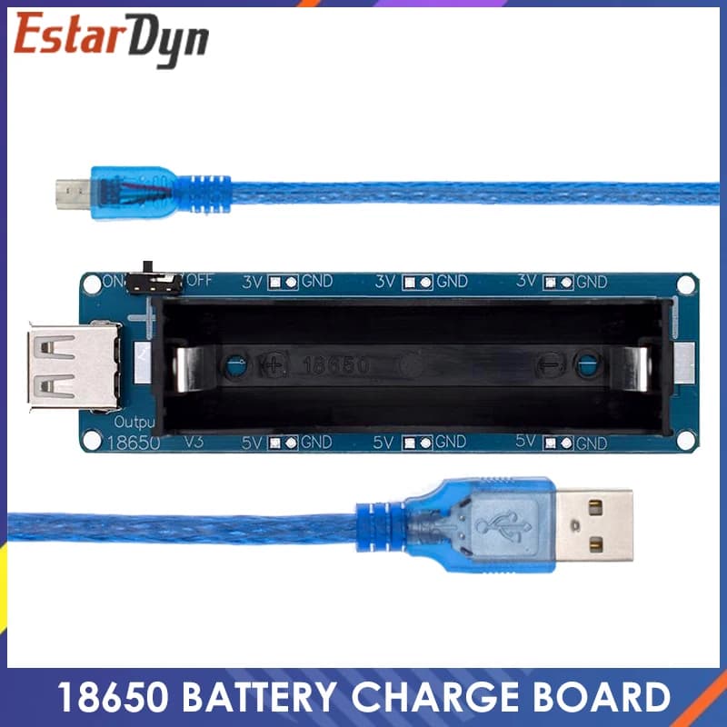 ESP32 ESP32S for Wemos for Raspberry Pi 18650 battery charge shield card V3 port Micro USB type-A USB 0.5A for Arduino charge