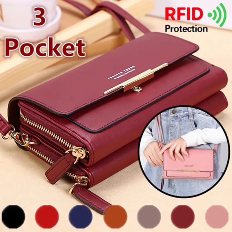Borsa a tracolla da donna borsa quadrata modello di stoffa Turn Lock Mini Bag la borsa a tracolla diagonale a spalla femminile marea