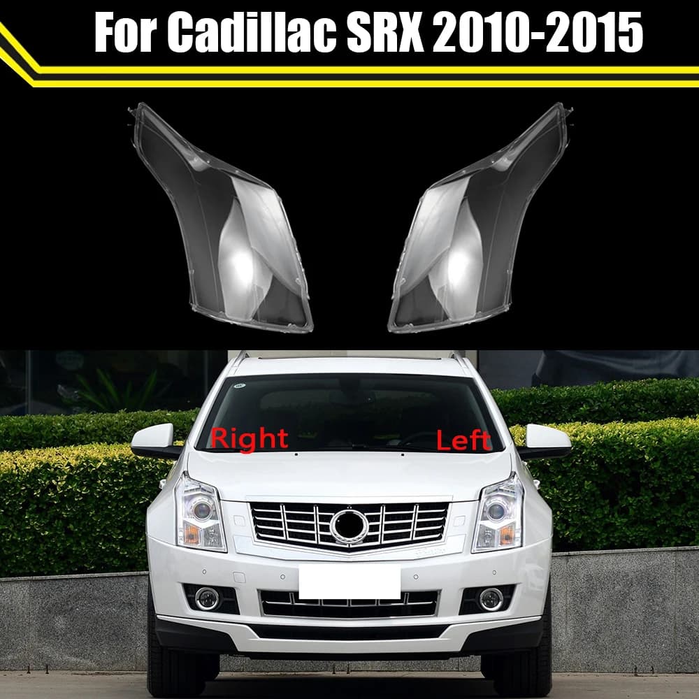 Copertura Faro Anteriore Auto Guscio Faro Coprilampada per Cadillac SRX 2010 2011 2012 2013 2014 2015 Custodia Lente Vetro Auto