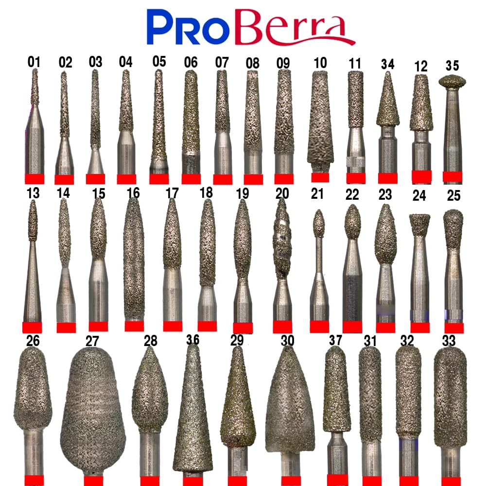 Trapano per unghie 37 tipo di forma diversa 310 # frese per punte diamantate Manicure per cuticole Clean drill bit Pedicure