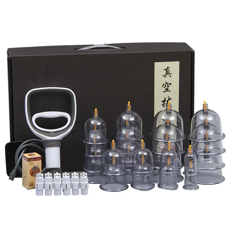 24 cans Professional vacuum cup set Most thick jars Magnetic suction cups Medical acupuncture suction cup suction cups suction cups suction cups