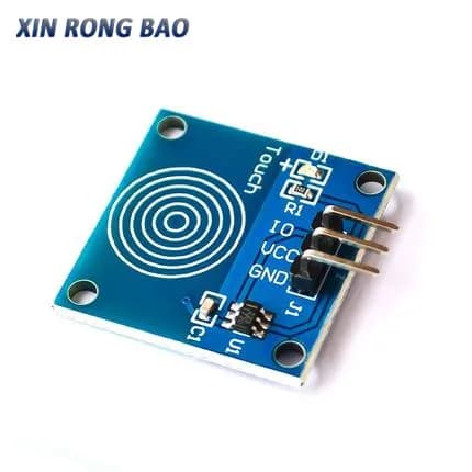 TTP223B 1 canale Jog sensore tattile digitale touch capacitivo moduli interruttore tattile Accessori per arduino Interruttore tattile capacitivo