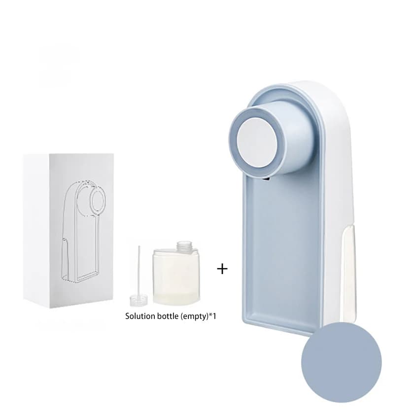 Distributore automatico di sapone schiumogeno, lavatrice a induzione per cucina, bagno, pompa per sapone liquido intelligente senza contatto per bambini