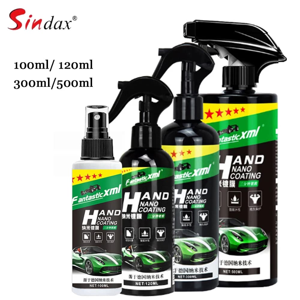 Spray Ceramica Rivestimento Superiore Auto Sigillante Repellente Nano Vetro Lucidatura Placcato Cristallo Liquido Rivestimento Idrofobico Agente Impermeabile
