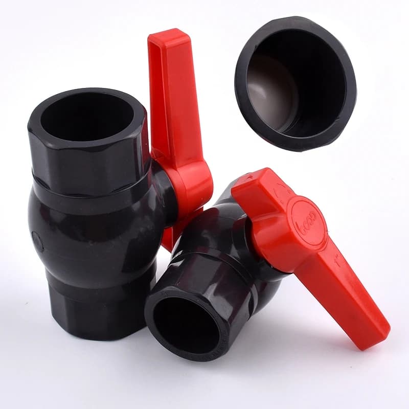 1pc I.D 20 ~ 50mm tubo in PVC ispessito ottagono presa valvola a sfera accoppiatore adattatore giardino irrigazione acquario connettori per acquario