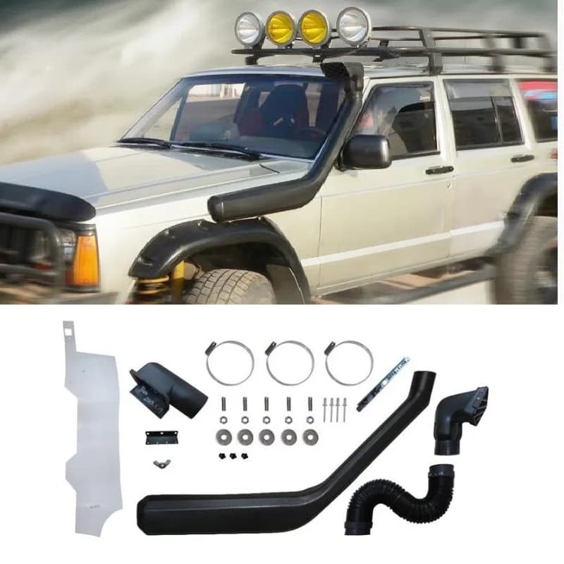 Citycarauto Aiflow Auto TUBO Snorkel suitable for Jeep Cherokee XJ 2500 213 air outlets LLDPE Snorkel 1985.1-1995. 1