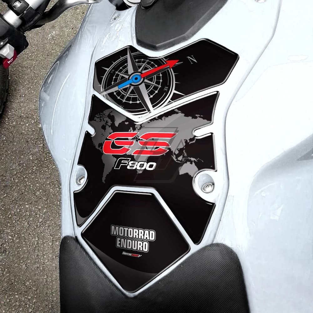 Per BMW F800GS Tankpad F800 GS 2008-2012 Protezione del serbatoio del gas combustibile per moto 3D
