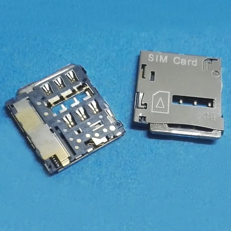 2-5Pcs Reader Sim Card Socket For Samsung Galaxy T210 T211 T215 T231 G3858 Beam2 T525 P600 P601 P605 Slot Tray Holder Connector
