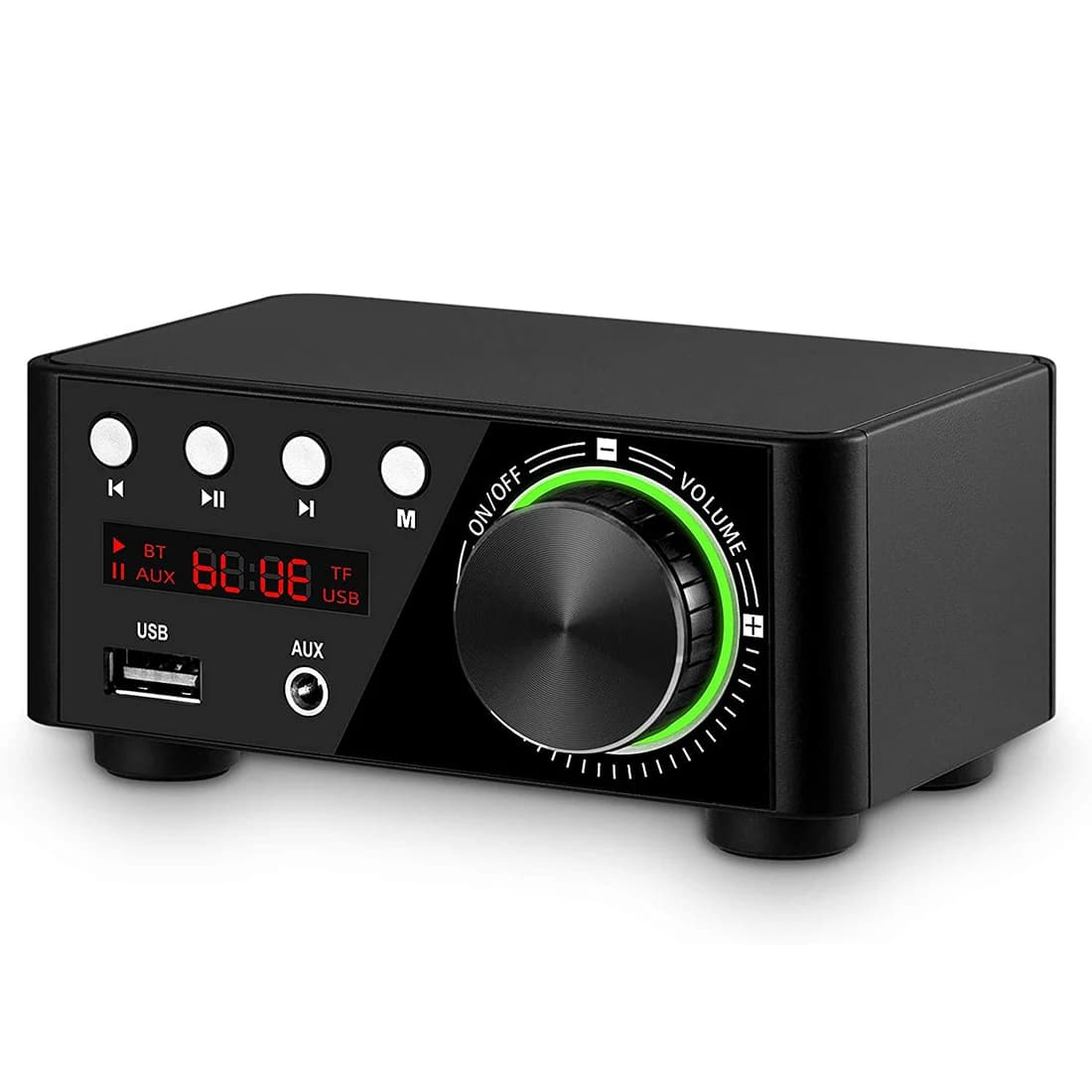 Scheda amplificatore di potenza 50WX2 ricevitore TPA3116 compatibile con Bluetooth Stereo 12V Home Car Audio Amp USB u-disk TF Music Card Player
