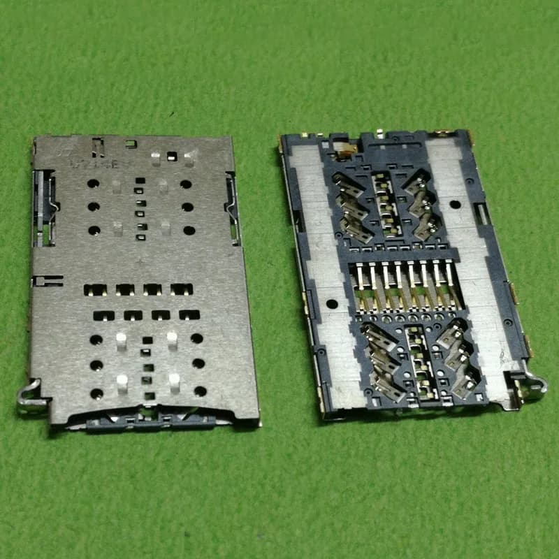 2-10pcs Sim Card Reader vassoio Micro SD Memory Holder Slot per Samsung Galaxy Note 8 N9500 N9508 N950U N950F N955 parti di riparazione