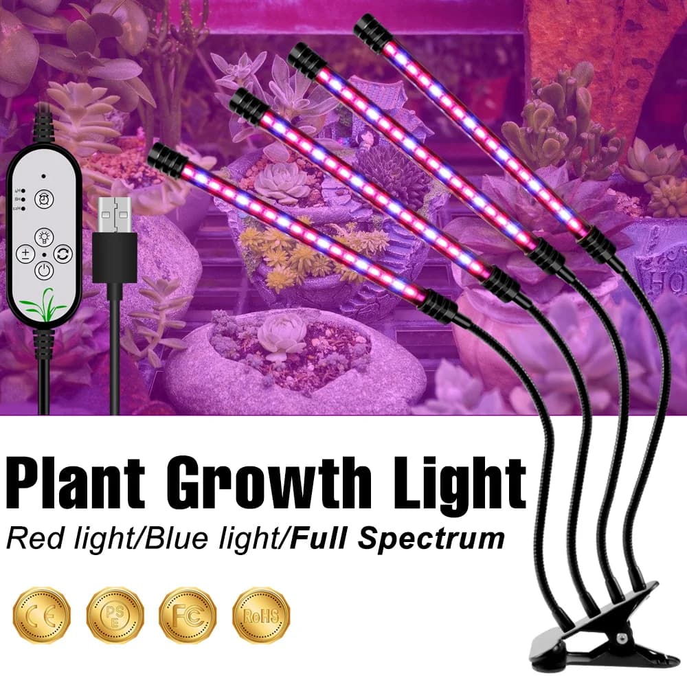 LED Full Spectrum Phytolamps UV Plants Grows Dimmable LED Bulb Hydroponic Fito Growth Lamp For Green Plants