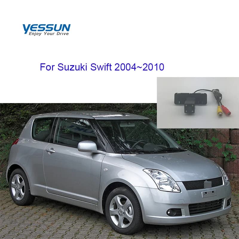 Alloggiamento della fotocamera Telecamera posteriore per Suzuki Swift RS413 ZA11S ZC71S ZC11S ZD11S ZC21S ZD21S ZC31S 2004 ~ 2010 veicolo HD backup