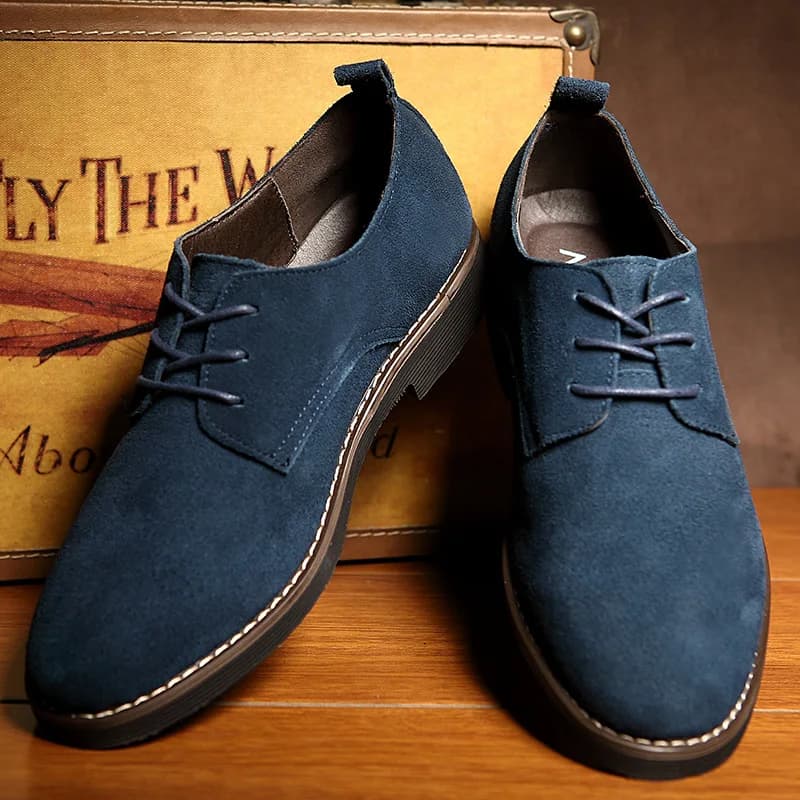 Autunno Scarpe da uomo Scarpe in pelle scamosciata PU Extra Large Casual Mocassini inglesi Zapatos De Hombre Tenis Masculino Adulto Zapatos De Hombre