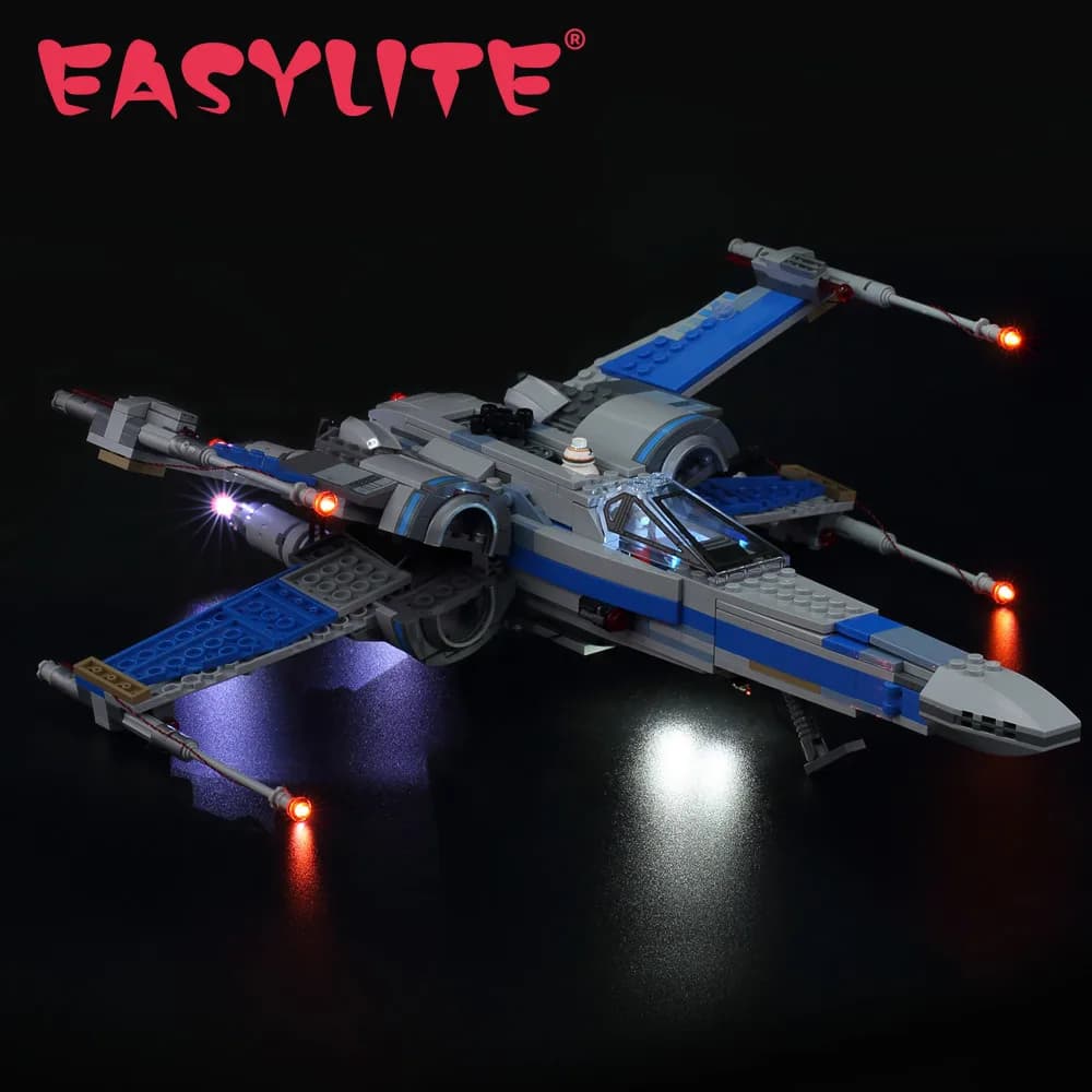 Set di luci a LED per 75102 compatibile con 05029 05004 X-wing Fighter giocattoli fai da te blocchi solo mattoni kit di illuminazione non include il modello