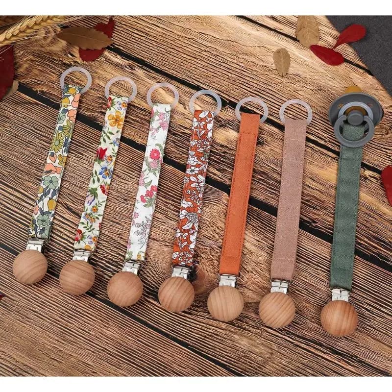 Baby Binkies Clips Paficer Binkie Holder Clip Fastenings ragazzi Grils giocattolo per la dentizione