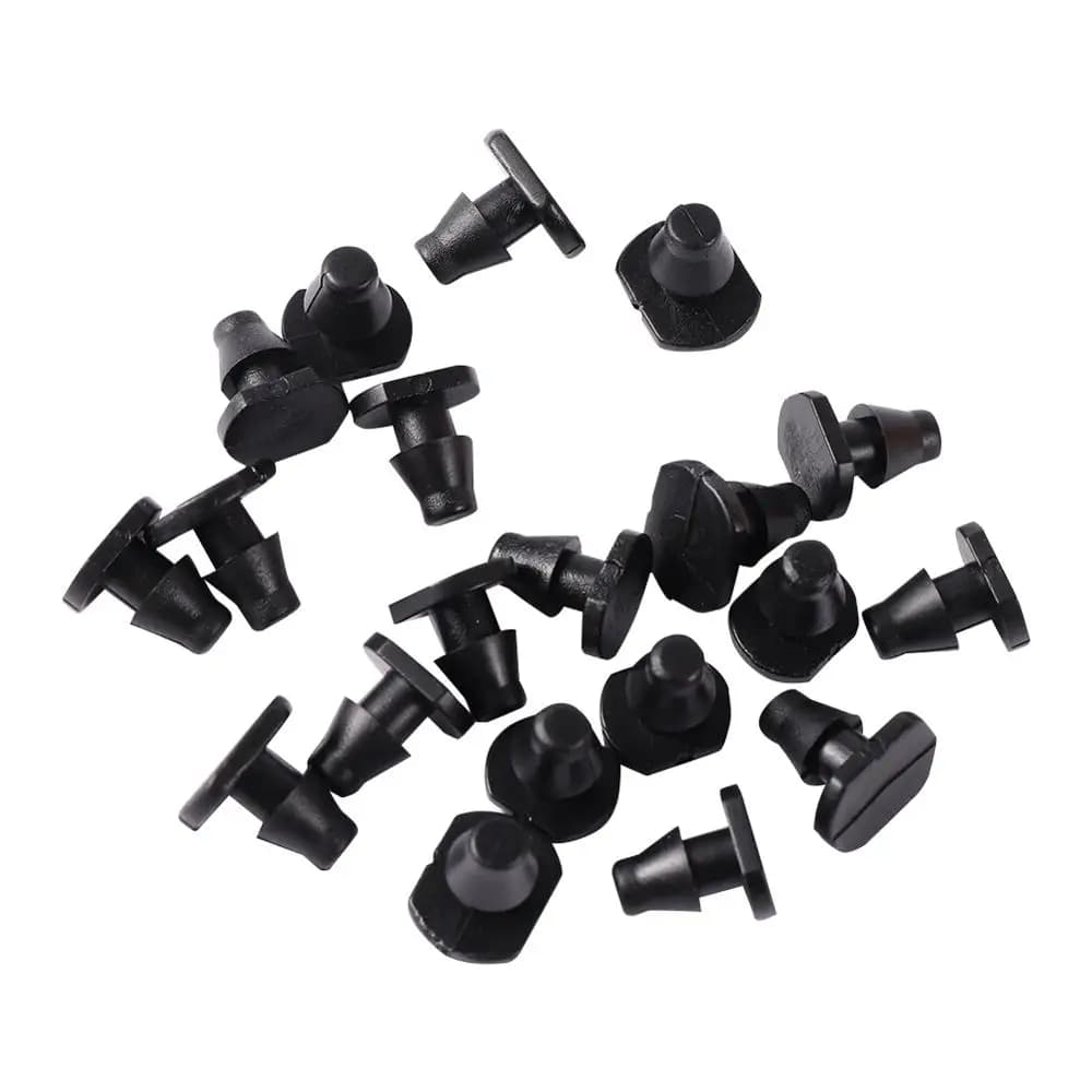 50 Pz 1/4 "Giardino Tappo Tubo Estremità Guarnizione Acqua 4/7 Estremità Del Tubo Connettori Giardino Sistema di Irrigazione a goccia Tubo di Arresto Acqua accessori