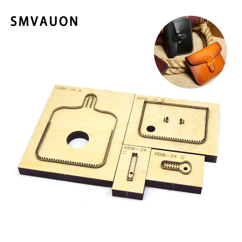 Leather racks, punching machine, suitable for joint die cutting machines, wooden die cutting for card bags, custom handmade