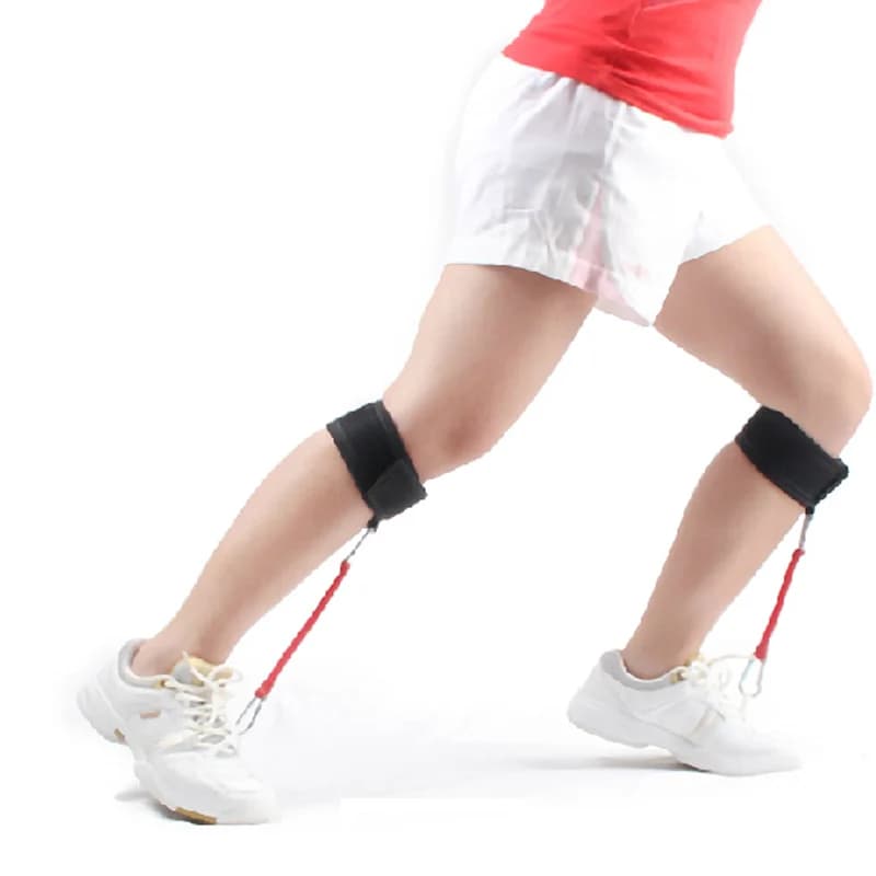 Gamba stem calf calf force 16-32 lbs traction football resistance band Taekwondo Sprint Dash basketball jump training