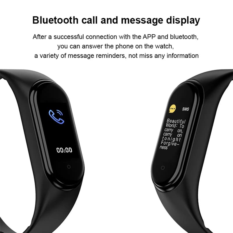 Smart Wristband M5 Smart Bracelet Man Fitness Woman Tracker Sporty Smartwatch Bracelet M5 Multifunction with Color Screen