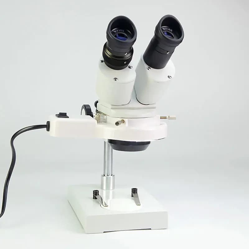 20X 40X Microscopio stereo binoculare industriale illuminato Orologio di ispezione PCB Orologio Riparazione di telefoni cellulari Strumento di saldatura