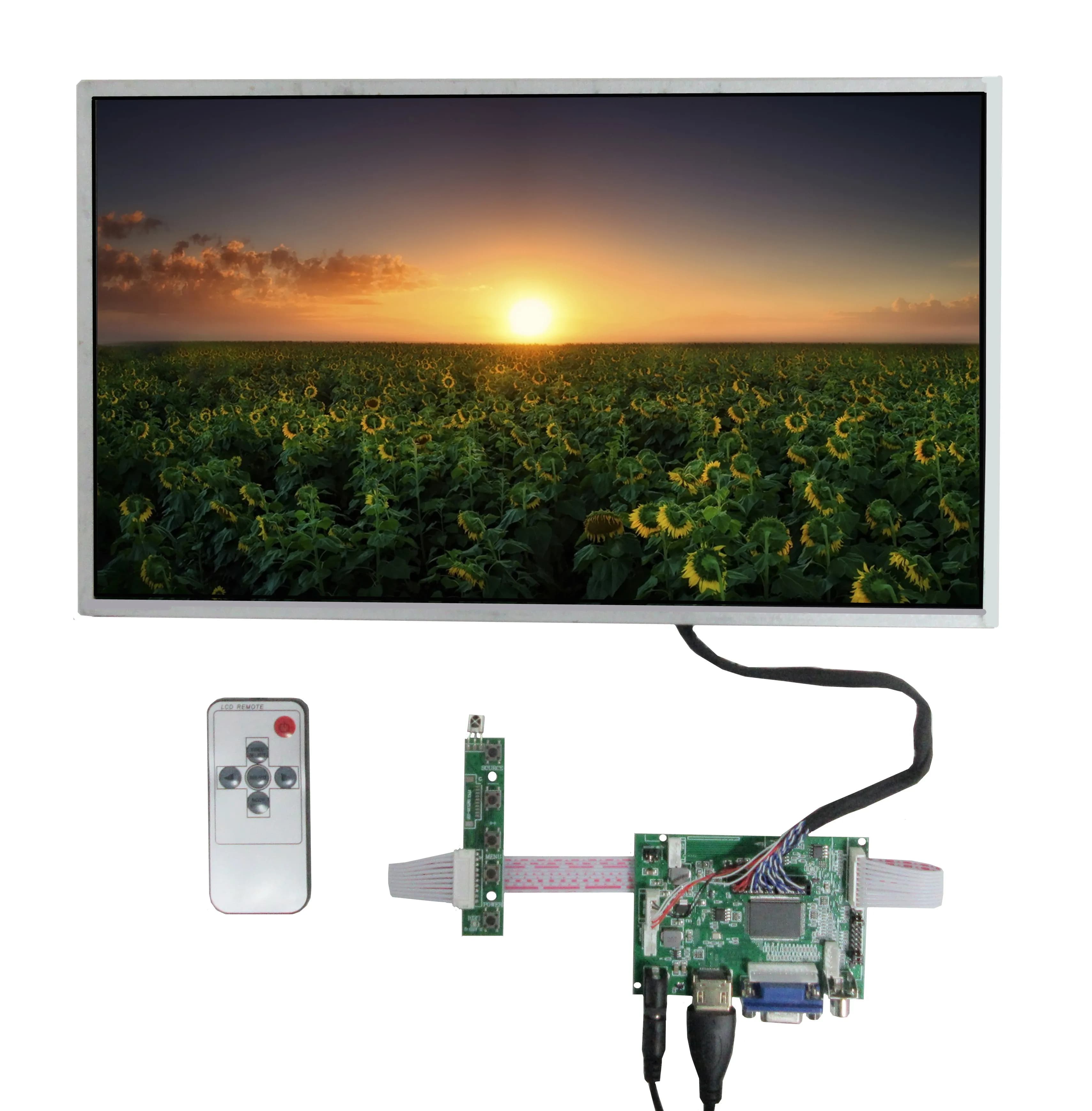 15-inch LCD monitor 1920*1080/1600*900 with LCD display with HDMI compatible AV VGA control device for Raspberry Banana Pi