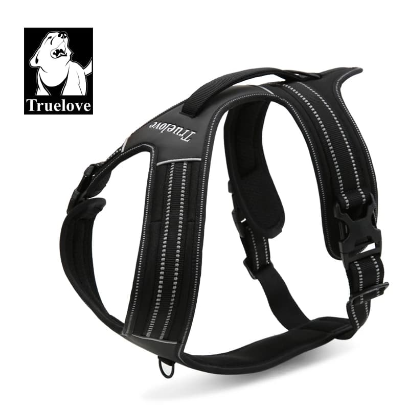 Truelove Pet Dog Harness Nylon riflettente moda regolabile comoda fibbia No Pull Harness Pet Vest In Factory StockTLH5551