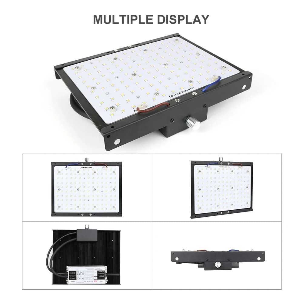 Dimmerabile Quantum LED Coltiva La Luce Bordo Spettro Completo SAMSUNG LM301B 140W Lampada per Coltivazione di Piante per la Crescita di Piante in Serra da Interno