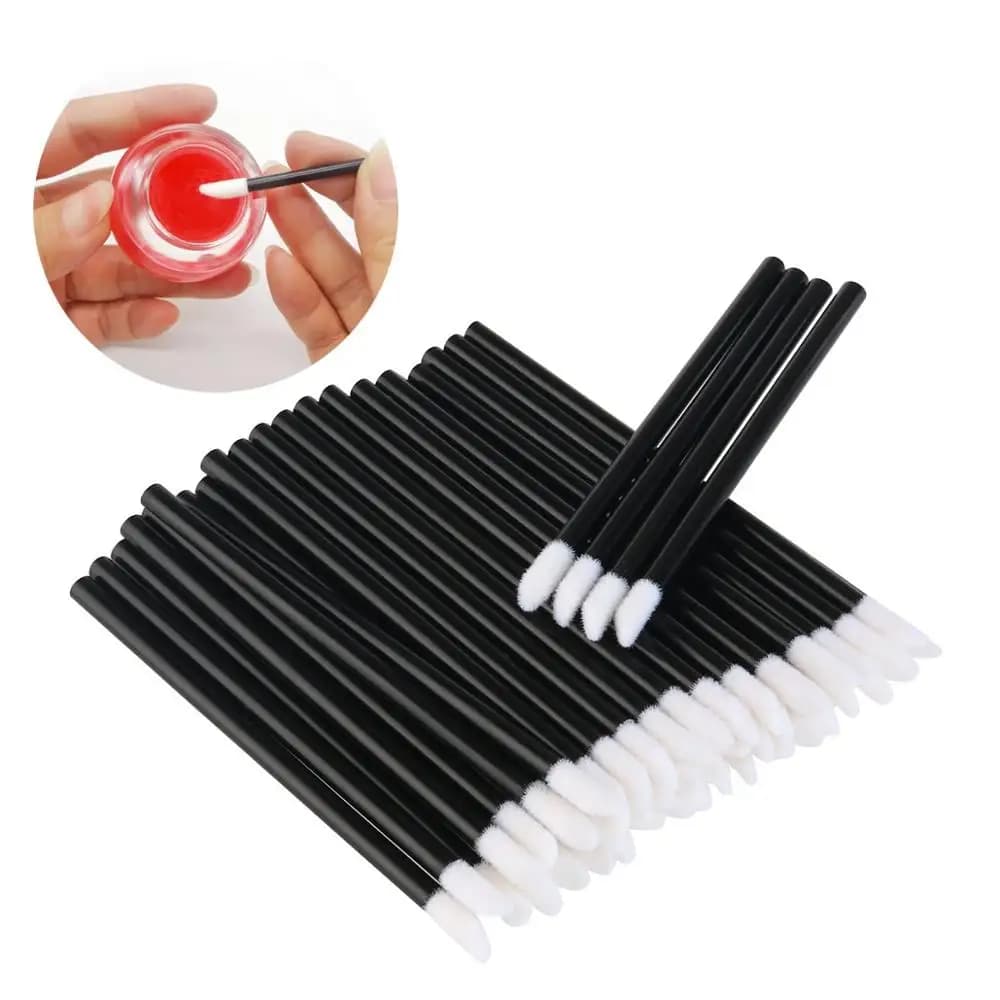 500 pcs/lot Use And Drop Women Makeup Lip Lip Gloss Lip Gloss Bacchette Umbrella Accessories For Cosmetic Makeup