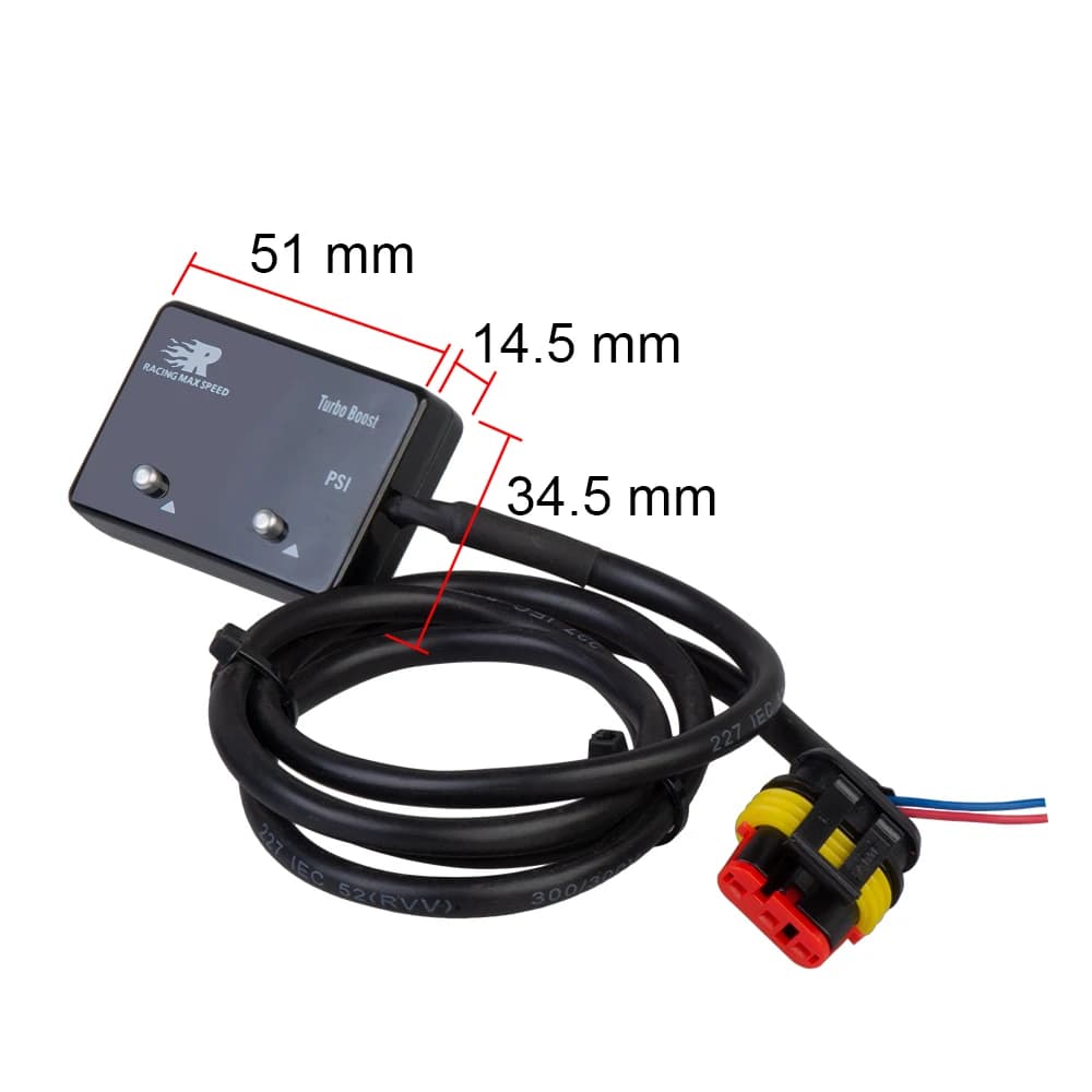 Tabella Boost universale Boost Gauge AUTO Booster-14 ~ 40 PSI Turbo Skyline WRX Car Evo MPS GTR STI XR6 FPV