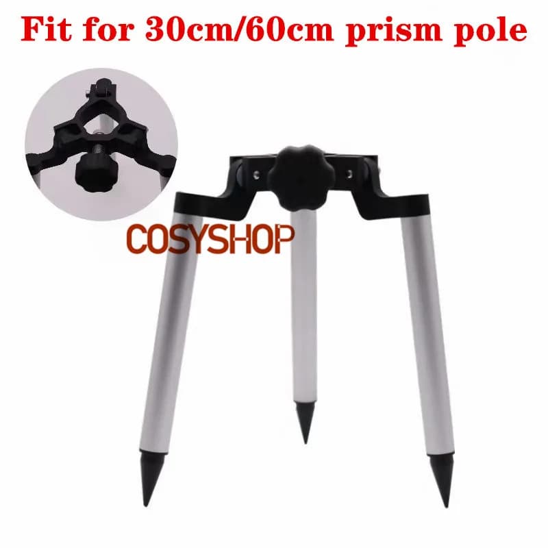 Mini treppiede adatto per asta prisma da 30 cm 60 cm SPINAZIONE STAZIONE TOTALE Stazione totale GPS Mini asta prisma