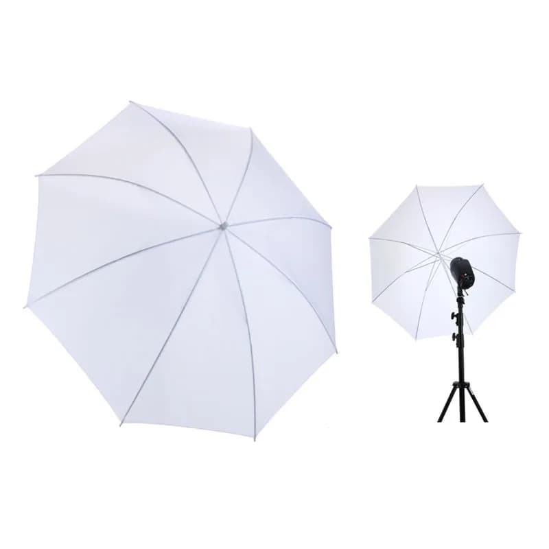 Ombrello morbido bianco 43 "/diffusore ombrello fotocamera durevole 40" 102cm pollici traslucido Studio fotografico flash ombrello morbido X CD05