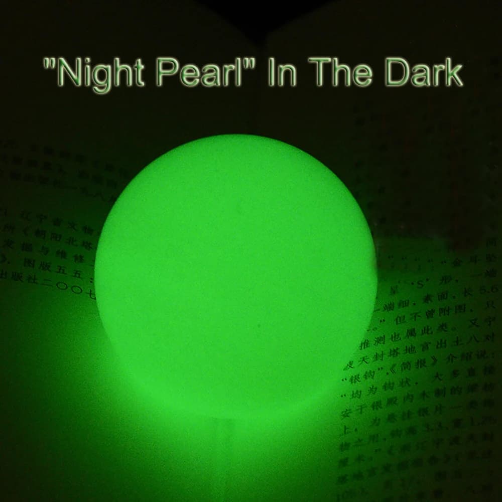 50/60mm Night Pearl quarzo luminoso sfera di cristallo sfera bagliore nelle pietre scure marmo bianco lucido per giardino percorso Patio prato