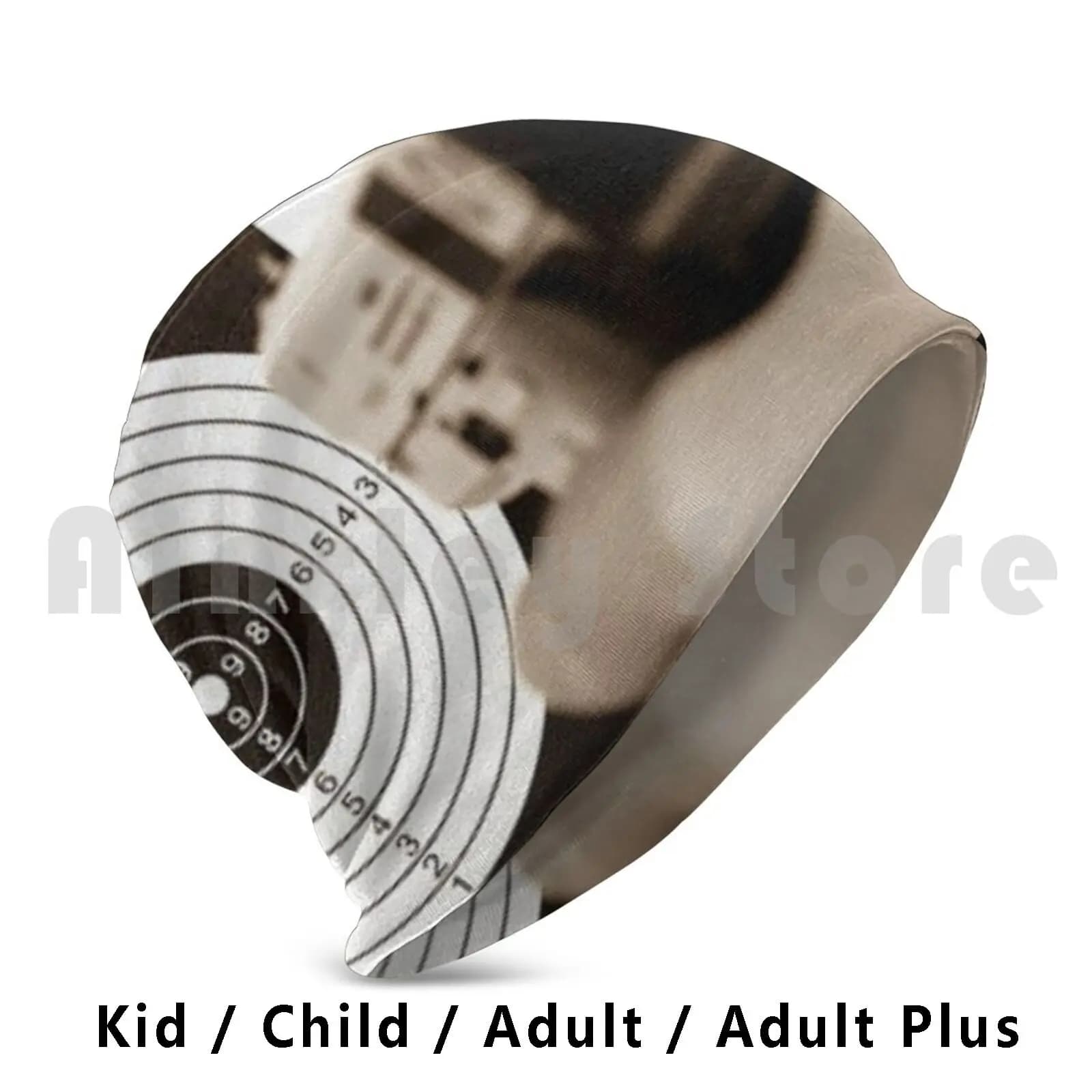 Target Beanie Hedging Cap DIY Print Cushion Target Practicing Practice Gun Arm