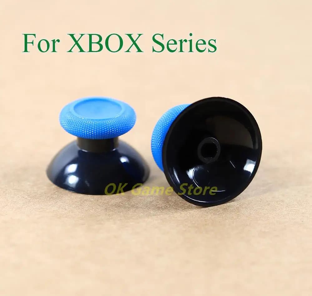 10 pz Colore Solido 3d Analogico Thumb Sticks Grip Fungo Copertura Per Microsoft XBox One Serie XS Controller Joystick Cap