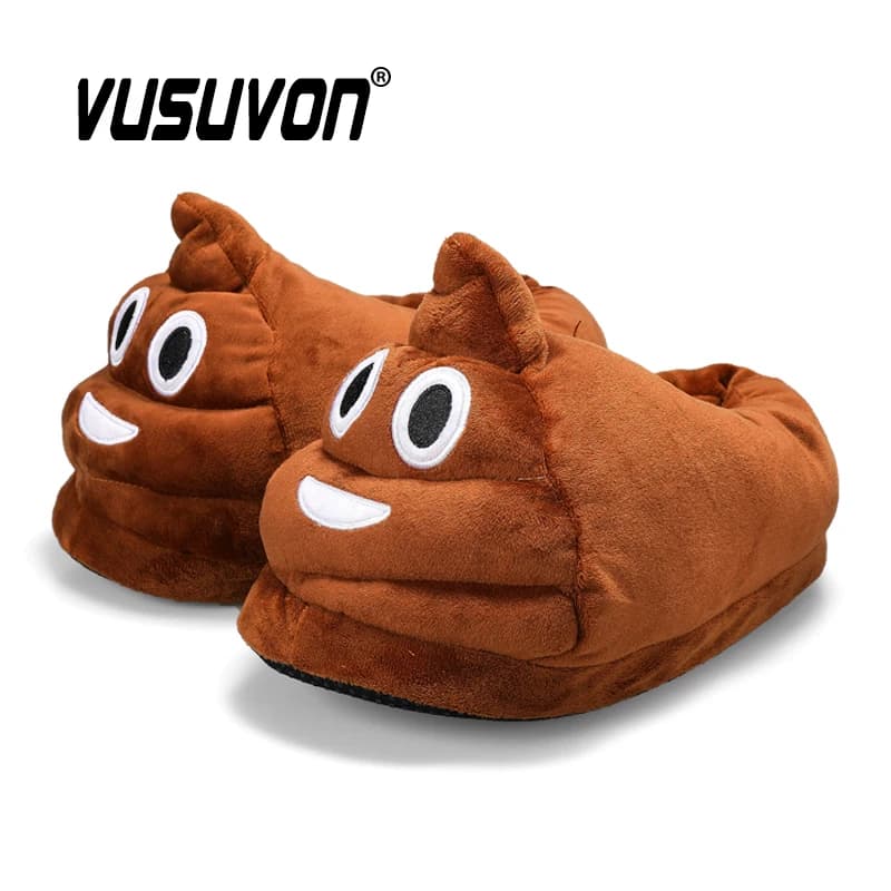 Pantofole da interno Warm Winter Home Fluffy New Fashion uomo donna pane demone morbide scarpe di peluche Unisex carino divertente regalo di natale
