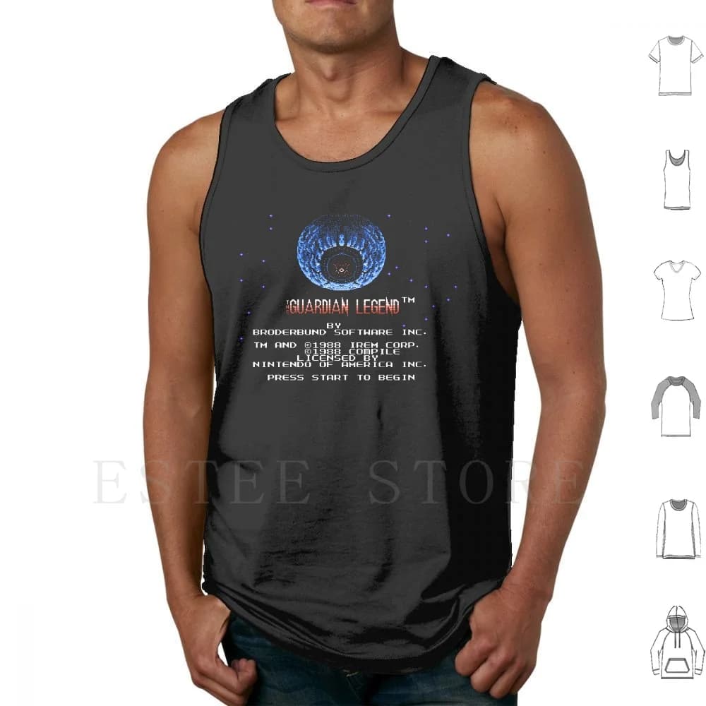 The Guardian Legend Canotte Canottiere Screenshirts Videogiochi Giochi Gaming Retro anni '80 anni '90 Cultura pop Nes Snes Super Classic