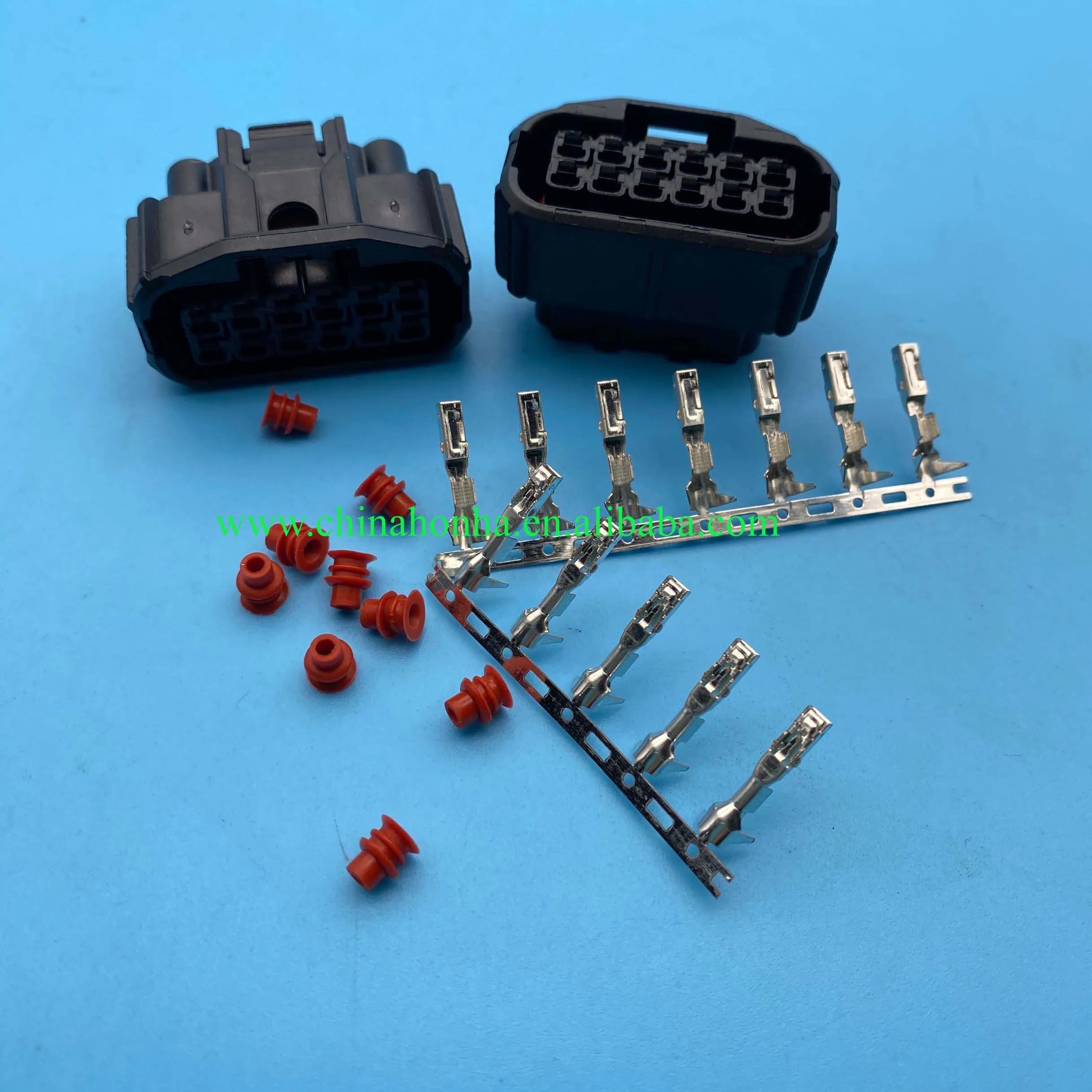 2 connettori per cablaggio fari LED automobilistici a 12 pin 6181-6784 / 6189-7410