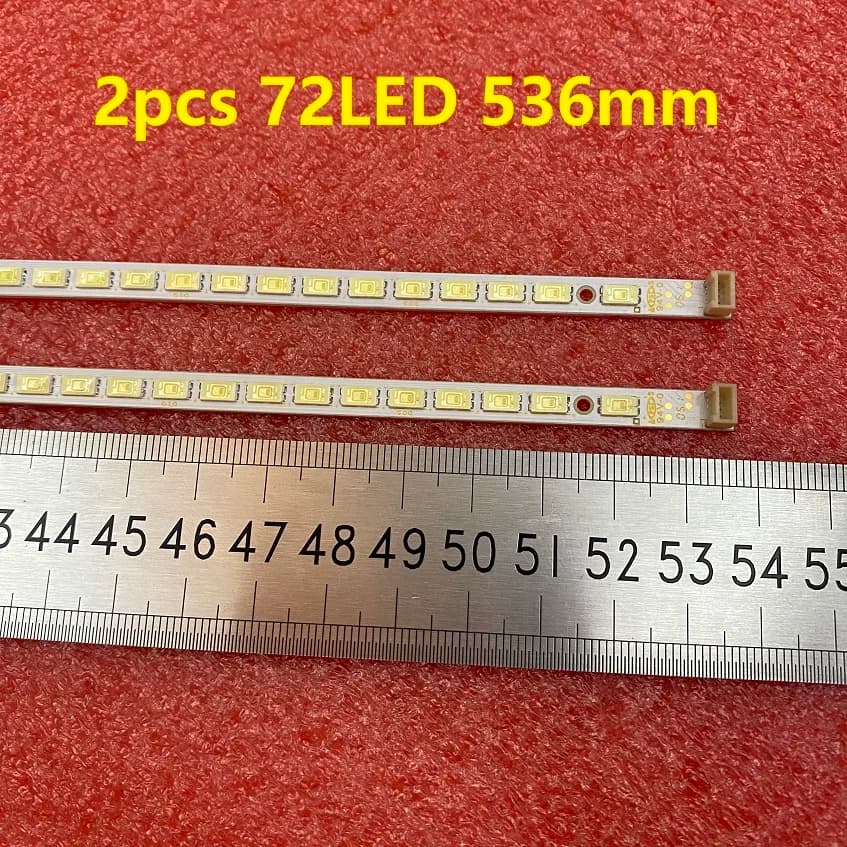 2 pz/set 72LED striscia LED per KMC KMC3D42718LED FHD Toshiba 42SL833 42SL863 74.42T16.001-2-DS1 42T11-05B T420HB01