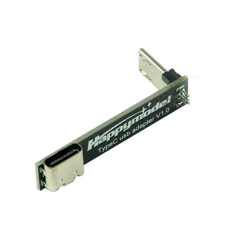Happymodel Tipo C Adattatore Micro USB Scheda di Estensione di Regolazione della Scheda da 90 Gradi per RC FPV Cinewhoop Racing Drone Quadcopter