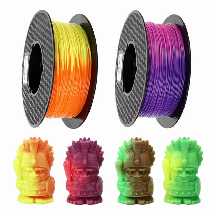 3D Printer Filament PLA changes wire material color sensitive to thermal temperature 1.75mm 1kg/500g/250g printing material